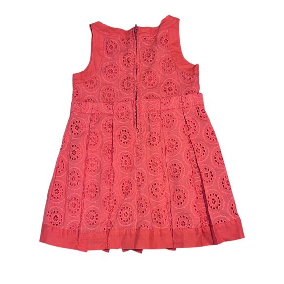 NWOT Janie and Jack WaterColor Poppy Eyelet Dress - Picture 2 of 5